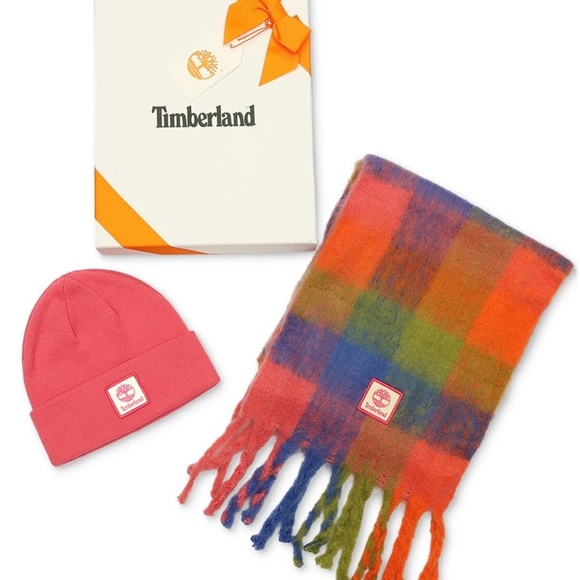Timberland Pink and Orange Hat Accessories - Picture 5 of 5